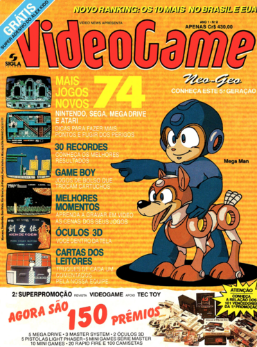 Mais informações sobre "Revista Videogame 02"