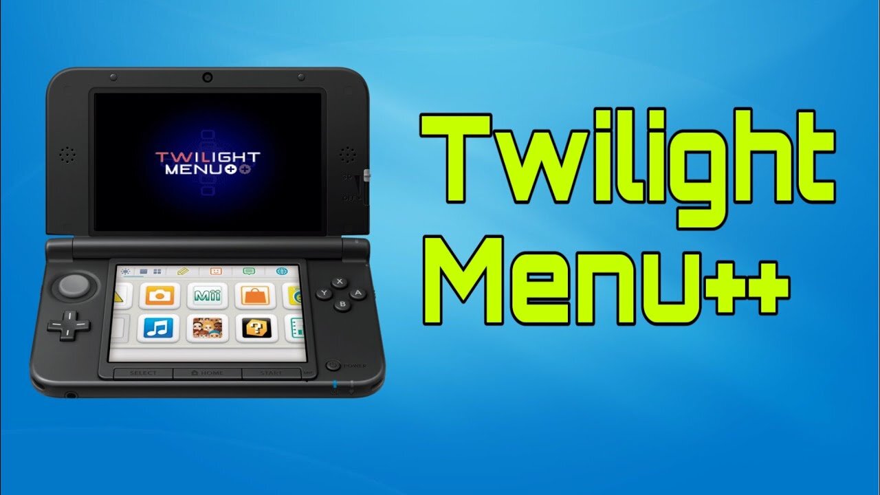 TWilightMenu - Desbloqueio do Nintendo DSi facilmente.